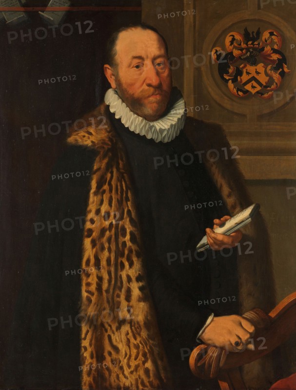 Portrait of Mattheus Augustijnsz Steyn, Councilor in the College of the Admiralty of the Northern Qu Creator: Pieter Pietersz the Younger.