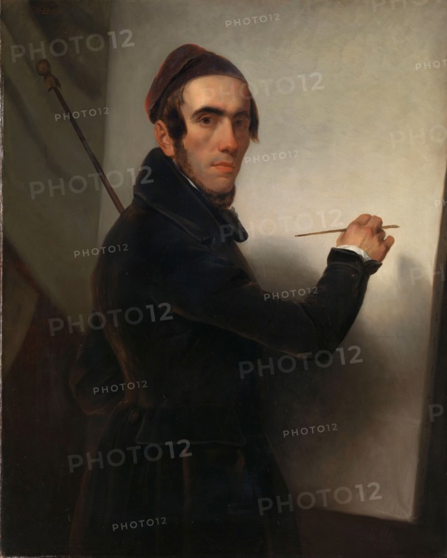 Self-Portrait, 1840-1849. Creator: Willem Hendrik Schmidt.