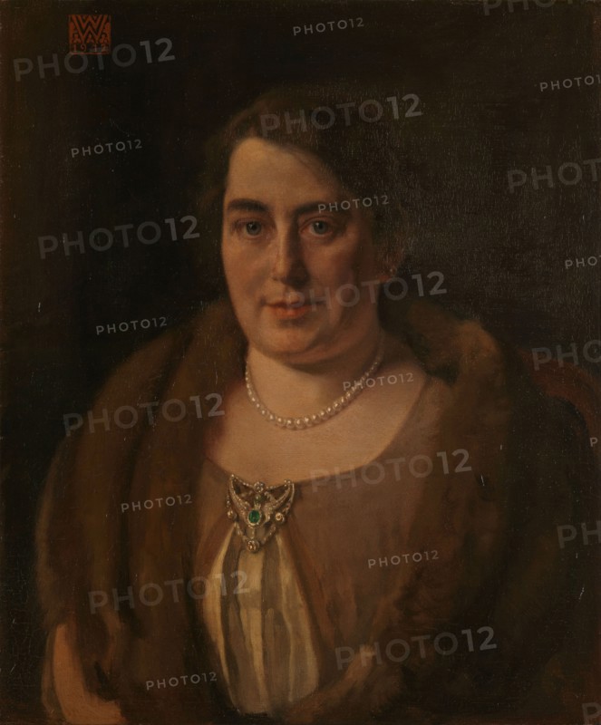Adèle van Meekren, second wife of Andries van Wezel, 1912.  Creator: Willem Witsen.