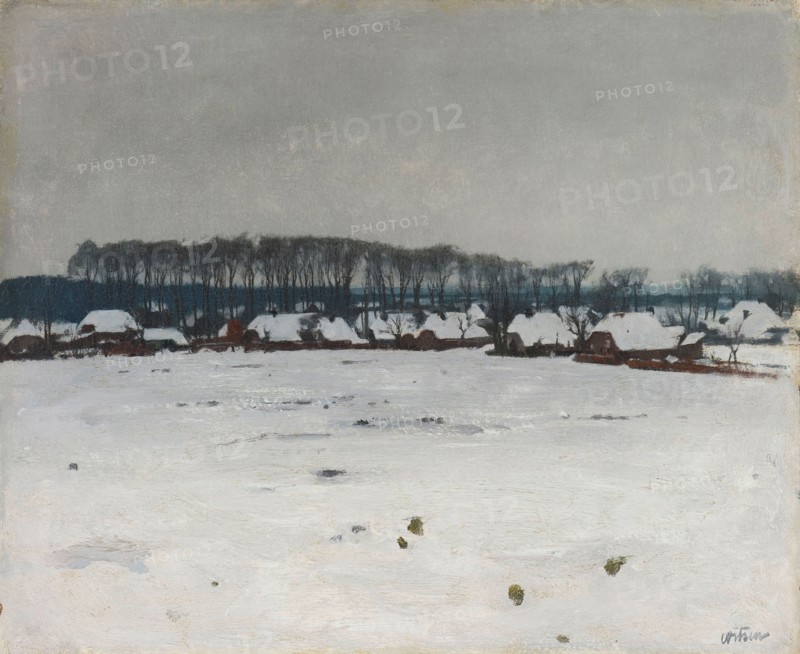 Winter Landscape, c.1885-c.1922. Creator: Willem Witsen.