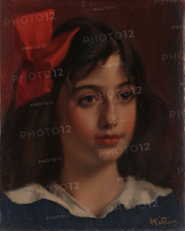 Portrait of a girl, 1885-1922.  Creator: Willem Witsen.