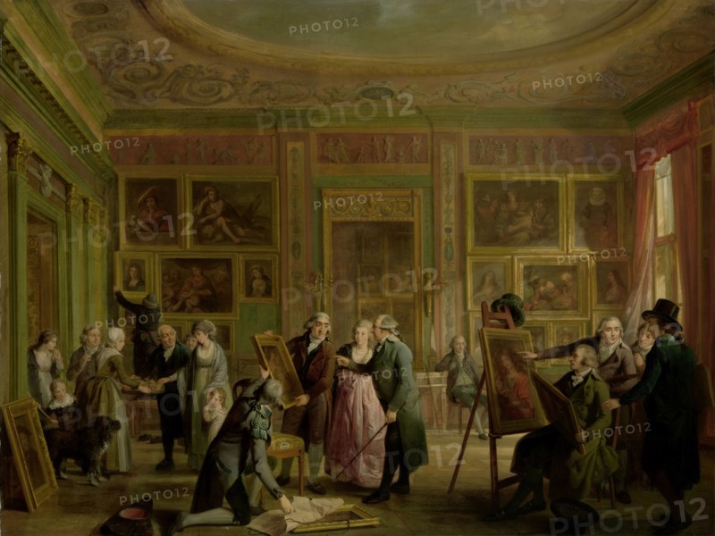 The Art Gallery of Josephus Augustinus Brentano, c.1790-c.1799. Creator: Adriaan De Lelie.