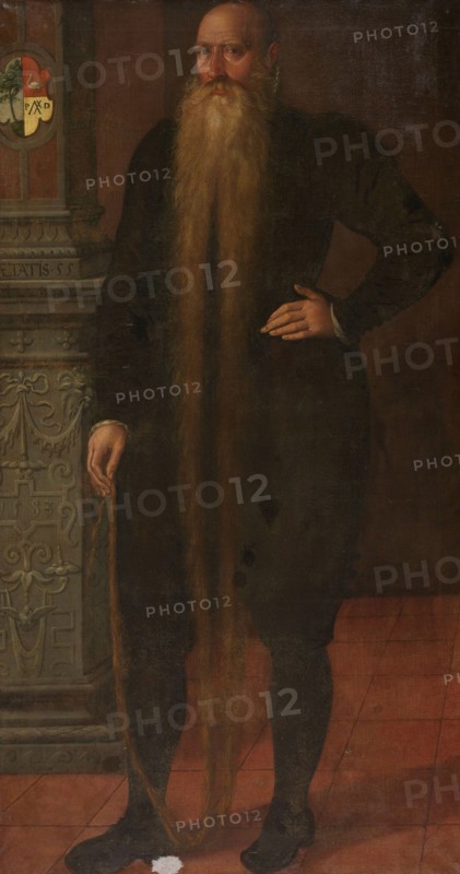 Portrait of Pieter Dircksz, called Long Beard, Council Member of the Orphan Chamber in Edam, 1583. Creator: Aert Pietersz..