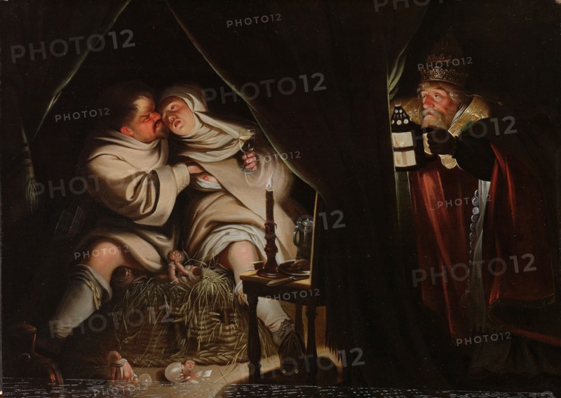 Satire on Celibacy, c.1600-c.1649. Creator: Anon.