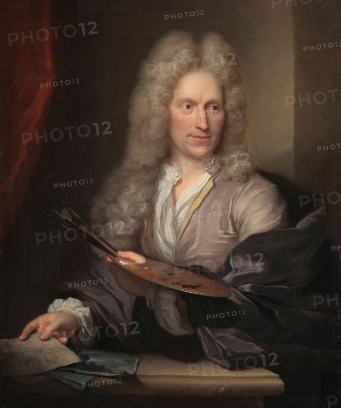 Portrait of Jan van Huysum, c.1720. Creator: Arnold Boonen.