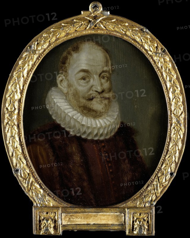 Portrait of Johannes Polyander à Kerckhoven, Professor of Theology in Leiden, 1700-1732. Creator: Arnoud van Halen.