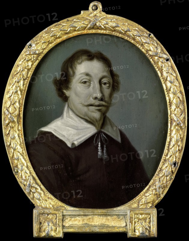 Portrait of Jan van der Veen, Pharmacist and Poet in Deventer, 1700-1732. Creator: Arnoud van Halen.