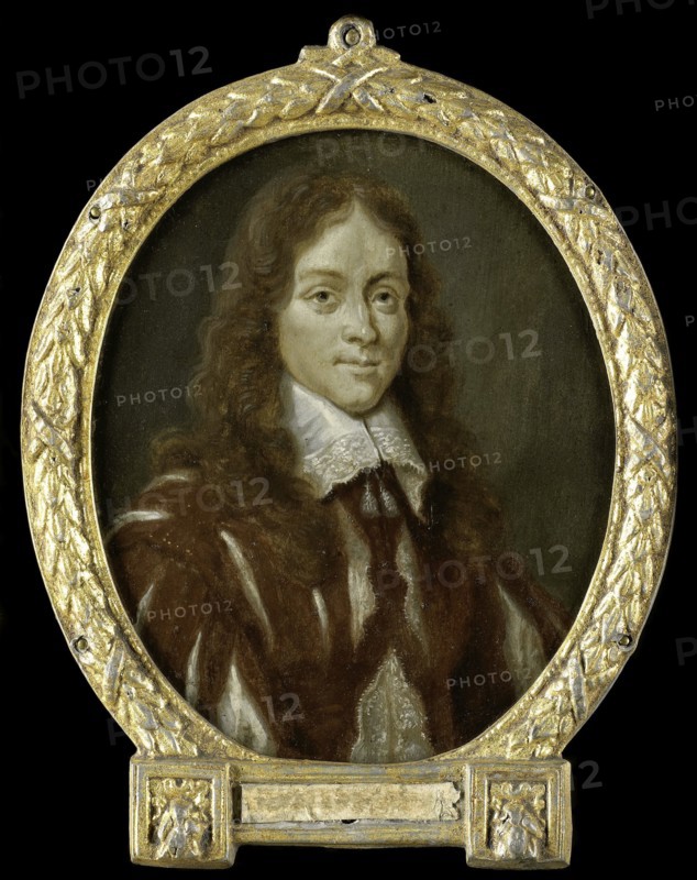 Portrait of Caspar van Kinschot, Poet, 1700-1732. Creator: Arnoud van Halen.