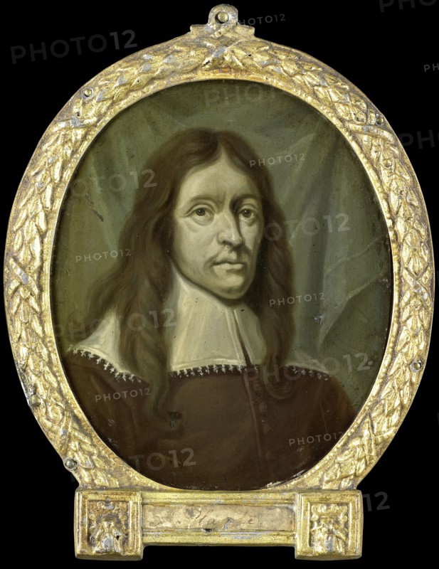 Portrait of Simon Abbes Gabbema, Historian of Friesland in Leeuwarden, 1700-1732. Creator: Arnoud van Halen.