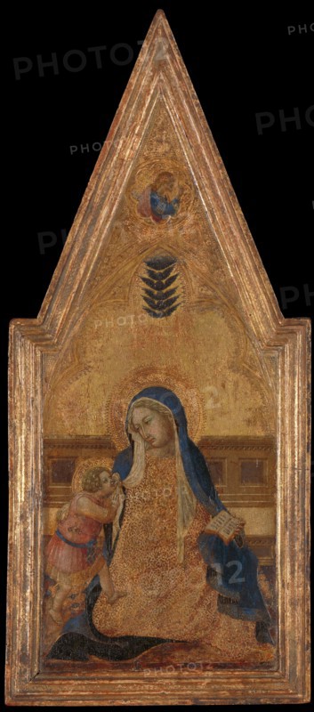 Madonna of Humility, c.1353. Creator: Bartolommeo Bulgarini.