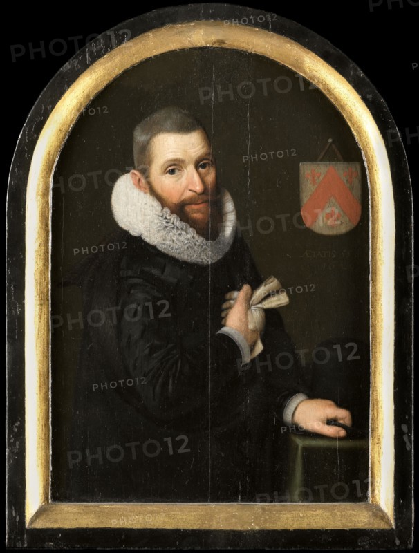 Portrait of Johan Gerritsz van Schoterbosch  (c.1564-1654), 1620. Creator: Jan Verspronck.