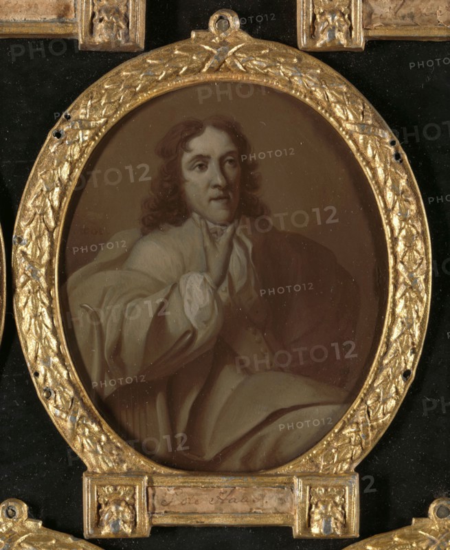 Portrait of Frans de Haes, Poet and Linguist in Rotterdam, 1732-1771. Creator: Dionys van Nijmegen.