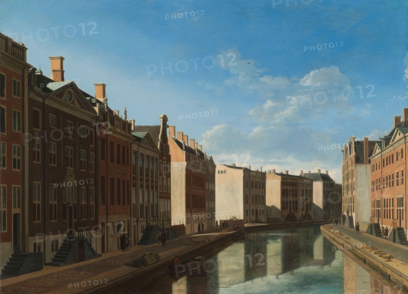 View of the Golden Bend in the Herengracht, 1671-1672. Creator: Gerrit Berckheyde.