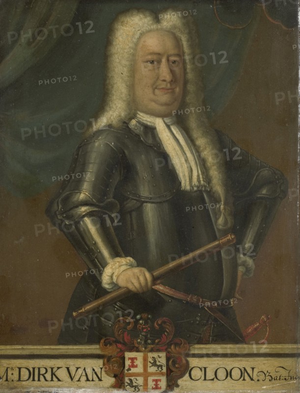 Portrait of Dirk van Cloon, Governor-General of the Dutch East Indies, 1750-1799. Creator: Unknown.