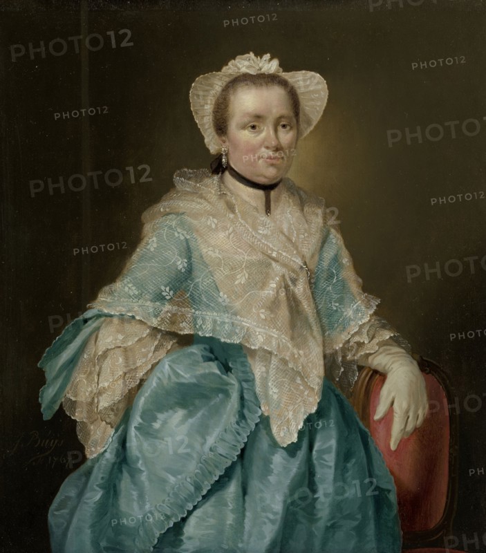 Portrait of Elisabeth Troost (1730-1790), 1767. Creator: Jacobus Buys.