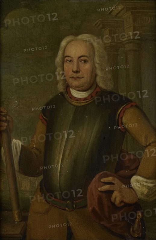 Portrait of Johannes Thedens, Governor-General of the Dutch East India Company, 1742. Creator: Jacobus Oliphant.