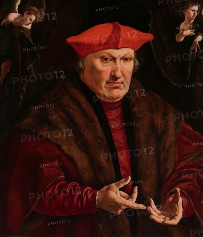Portrait of Erard de la Marck, c.1528-c.1530. Creator: Jan Cornelisz Vermeyen.