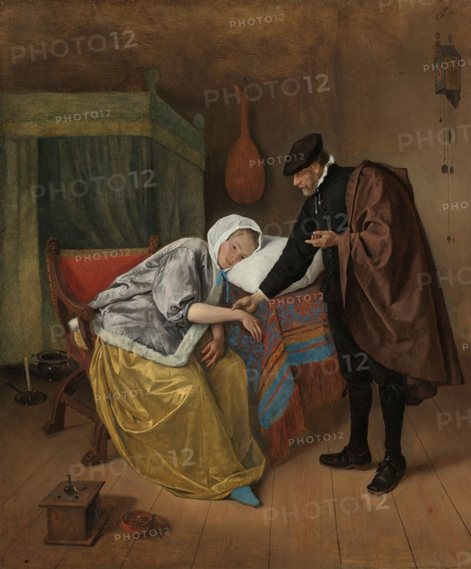 The Sick Woman, c.1663-c.1666. Creator: Jan Steen.