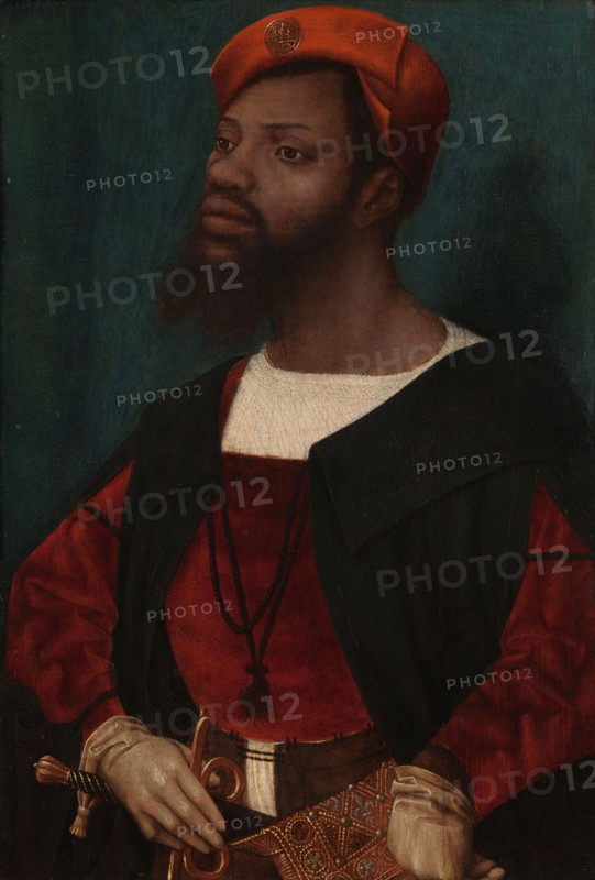 Portrait of an African Man, c.1525-c.1530. Creator: Jan Mostaert.