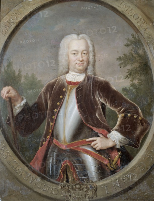Portrait of Gustaaf Willem, Baron van Imhoff, Governor-General of the Dutch East India Company, 1742 Creator: Jan Maurits Quinkhard.