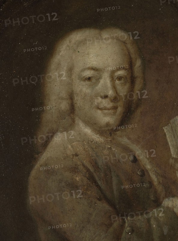 Portrait of Bernardus de Bosch I, Poet and Art Patron in Amsterdam, 1732-1771. Creator: Jan Maurits Quinkhard.