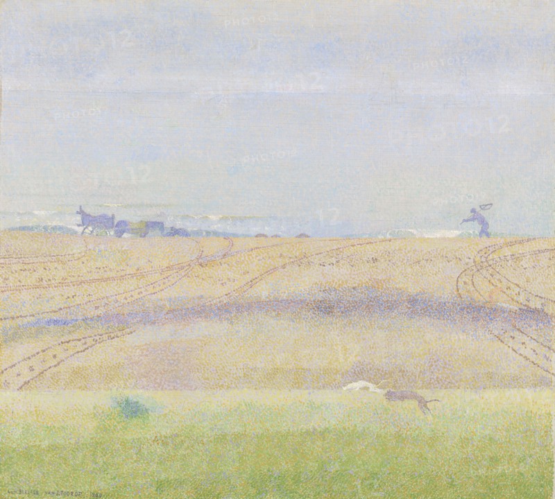 Misty Sea, 1899. Creator: Jan Toorop.