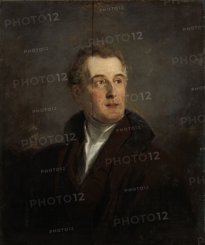Portrait Study of Arthur Wellesley, Duke of Wellington, 1821. Creator: Nicolaas Pieneman.