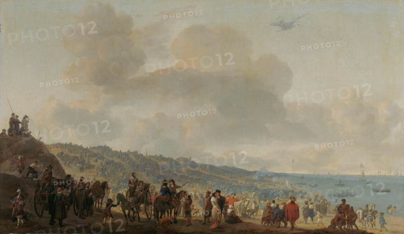 The Departure of Charles II of England from Scheveningen, 2 June 1660, 1660-1674. Creator: Johannes Lingelbach.