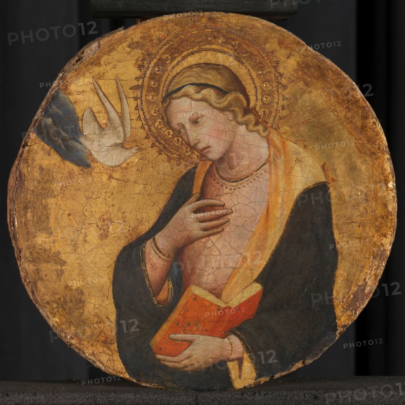 Virgin Annunciate, c.1392-c.1412. Creator: Lorenzo di Niccolo.