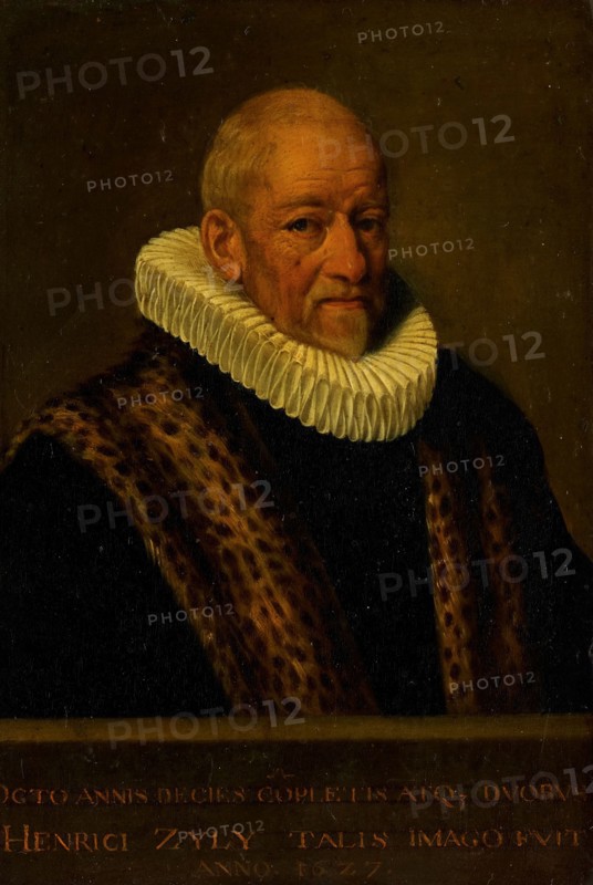 Portrait of Henricus van Zijl (1545-1627), 1627. Creator: Nicolaes Van Borculo.