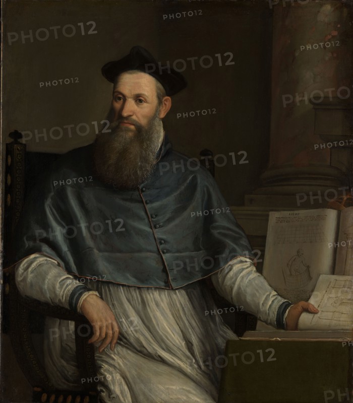 Portrait of Daniele Barbaro, 1556-1562. Creator: Paolo Veronese.