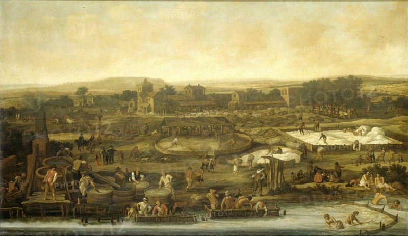 Wool Making, 1651. Creator: Pieter Molijn.