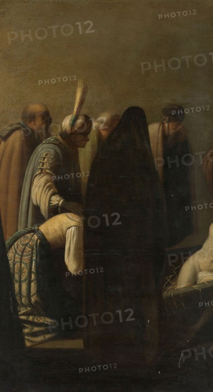 The raising of Lazarus, 1620-1650. Creator: School of Rembrandt van Rijn.