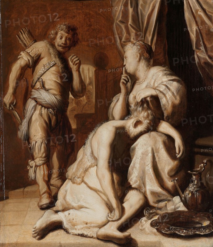 Samson and Delilah, c.1626-c.1630. Creator: Rembrandt Harmensz van Rijn.