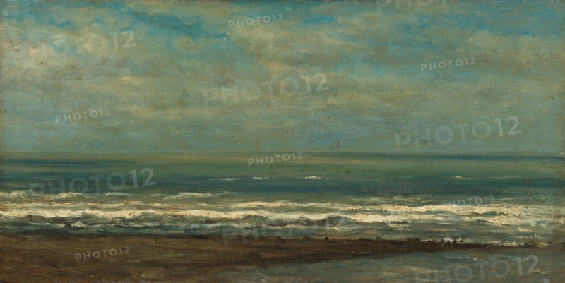 Seascape near Heijst, c.1868. Creator: Willem Roelofs.