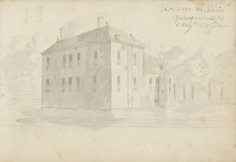House Ter Coulster in Heiloo, 1734. Creator: Abraham Meyling.