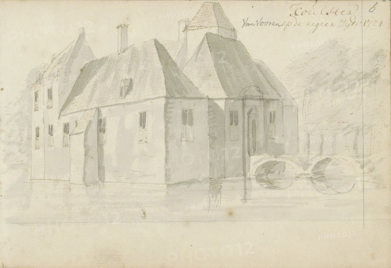House Ter Coulster in Heiloo, 1724. Creator: Abraham Meyling.