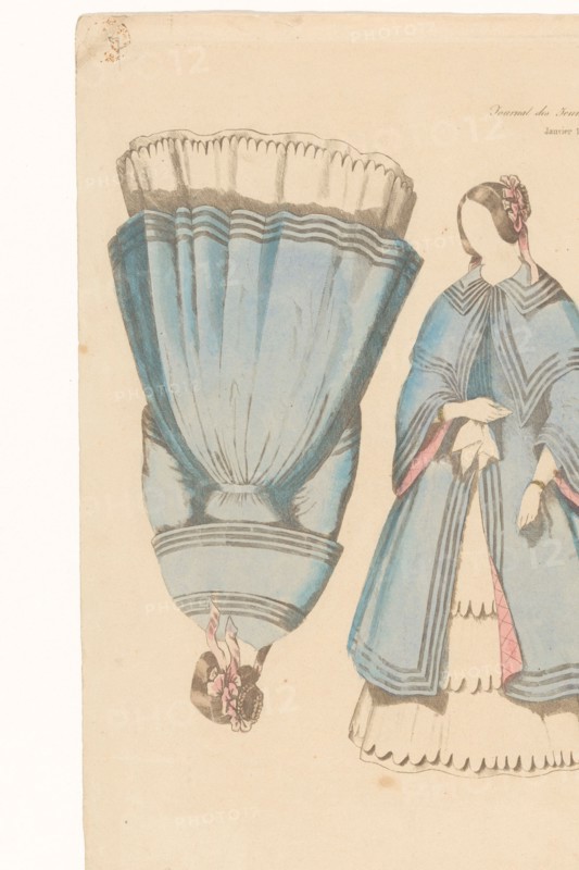 Cut out doll, 1845. Creator: Unknown.