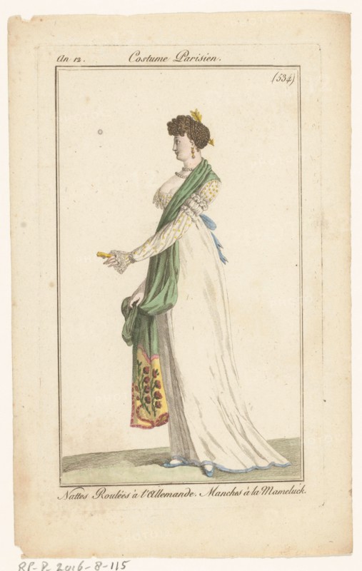 Journal of Ladies and Fashions, 1803-1804. Creator: Unknown.