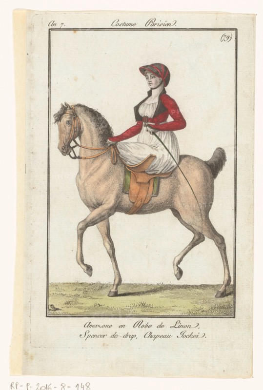 Journal of Ladies and Fashions, 1800-1899. Creator: Unknown.