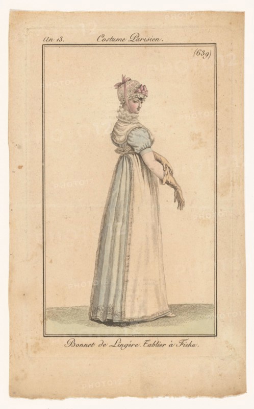Journal of Ladies and Fashions, 1804-1805. Creator: Unknown.