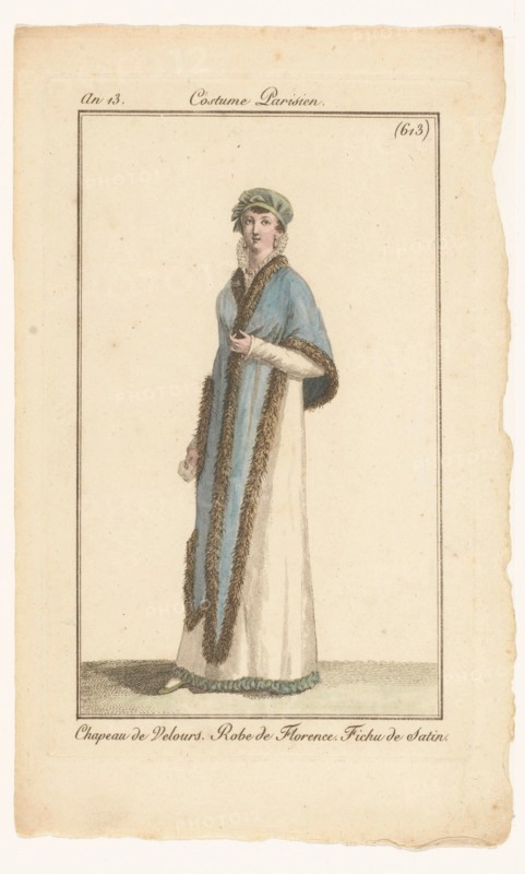 Journal of Ladies and Fashions, 1804-1805. Creator: Unknown.