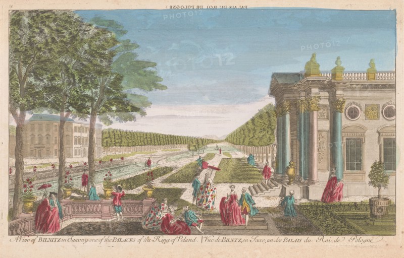 View of the Schloss Pillnitz, 1752-1799. Creator: Anon.