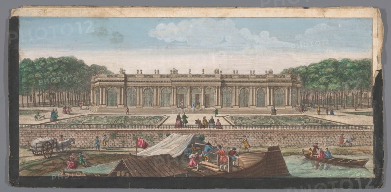 View of the Grand Trianon in the Garden of Versailles, 1700-1799. Creator: Unknown.