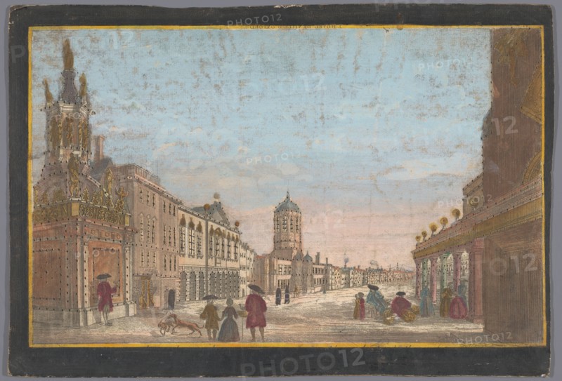 View of the Town Hall at Oxford, 1700-1799. Creator: Unknown.