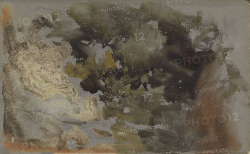 Trees, 1834-1911. Creator: Jozef Israels.