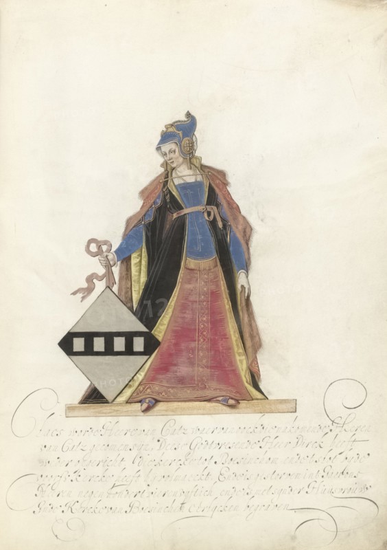 Countess of Beusichem, c.1600-c.1625. Creator: Nicolaes de Kemp.