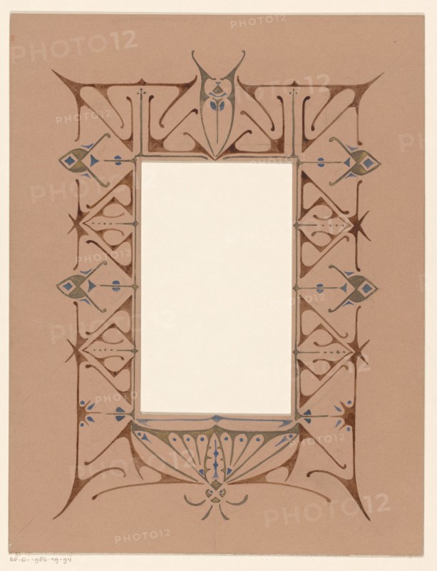 Frame, 1884-1952. Creator: Reinier Willem Petrus de Vries.