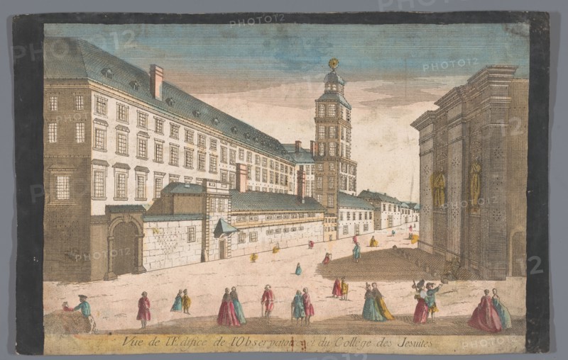 View of the Observatory and the Jesuit College in Rome, 1700-1799. Creator: Unknown.