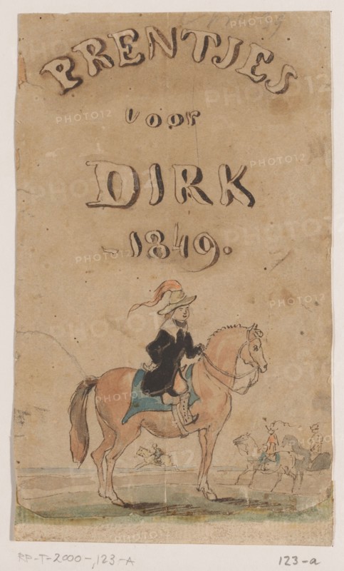 Prints for Dirk 1849, 1849. Creator: Johannes Tavenraat.